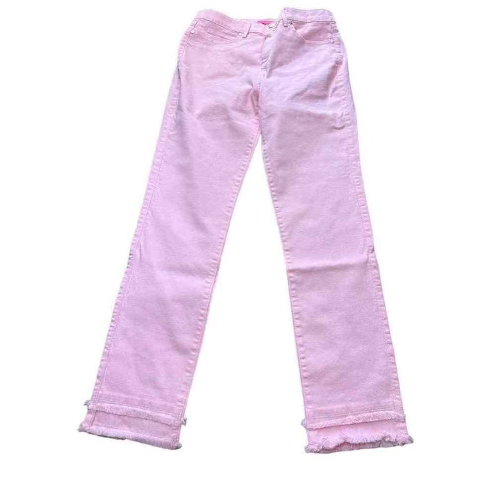 Lilly Pulitzer-NWT Size 8. 29" South Ocean High-Rise Skinny Jean. Lilly Pink.